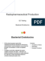 Radiopharmaceutical Production: QC Testing Bacterial Endotoxins