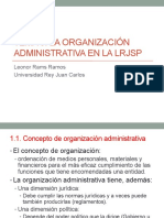 Tema 3. Organización Administrativa