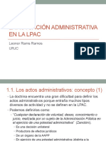 Tema 4. Actuacion administrativa en la LPAC.pd