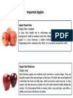 Imported Apples: Apple Royal Gala