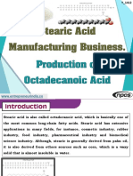 Stearic Acid Manufacturing Business-404067 PDF