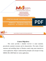 MODULE 1 Introduction, Shape Memory Alloys PDF
