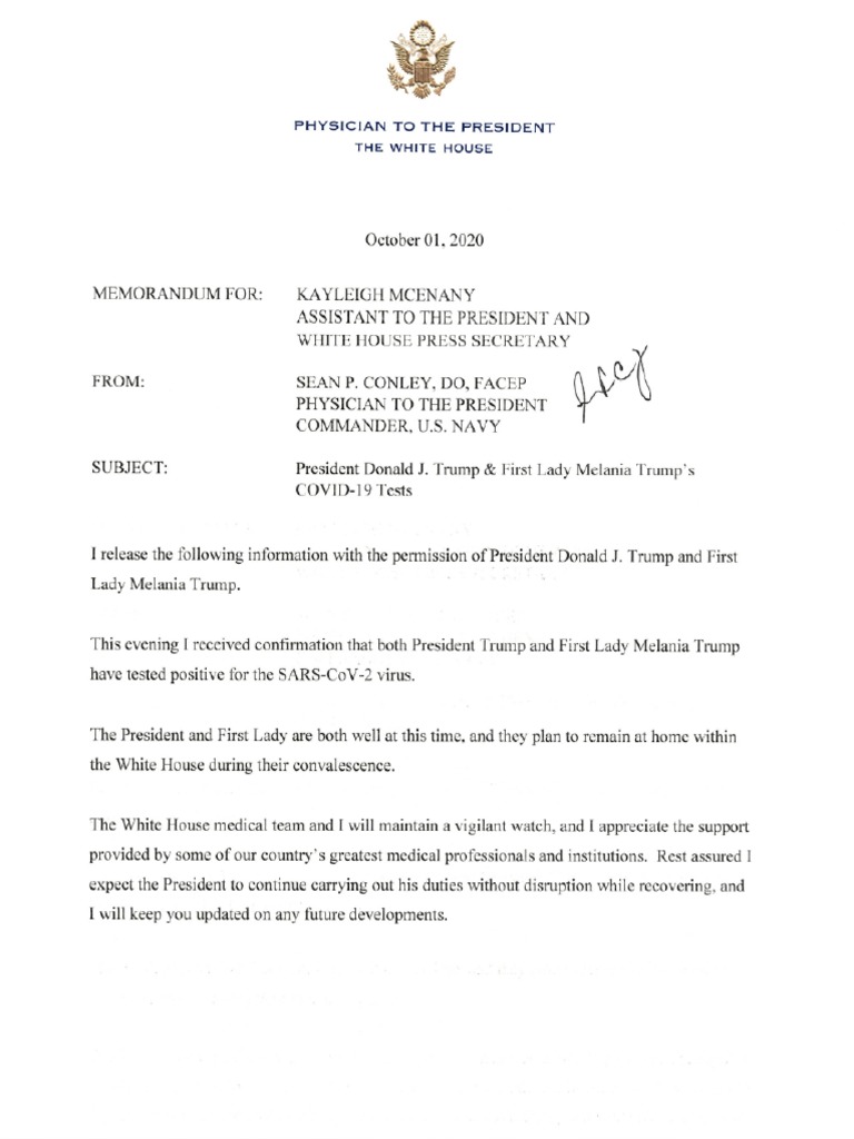 WH Letter | PDF