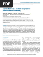 A Blockchain-Based Application System For Product Anti-Counterfeiting