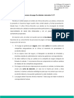 Carta Pagos Servicio Vip Empresas PDF