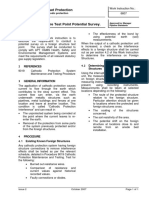 6607 Issue 2 Foriegn Structure Test Point Potential Servey