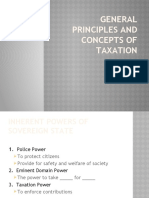 Chapter 1 General Principles and Concepts of Taxation