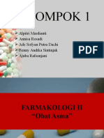 KELOMPOK 1 MEMBAHAS OBAT ASMA