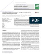 Dry Sliding Tribological Behavior of CR Coatings Electrodeposited in