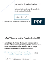 17.1 Trigonometric Fourier Series