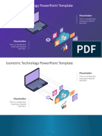 Isometric Technology Powerpoint Template: Placeholder