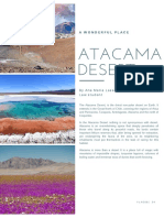 Atacama Desert: A Wonderful Place