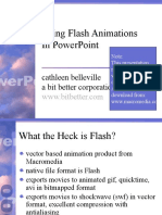 Using Flash Animations