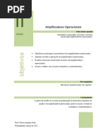 Anexo - II - Amplificadores Operacionais - Prof. Petry PDF