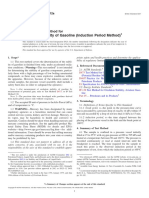 Standard Test Method For Oxidation Stability of Gasoline (Induction Period Method)