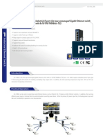 IGS-1080A: Industrial 8-Port Slim Type Unmanaged Gigabit Ethernet Switch With 8x10/100/1000Base-T (X)