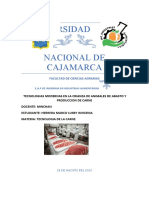 Tecnologías modernas en la crianza de ganado y producción de carne