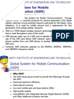 Global System For Mobile Communication (GSM)