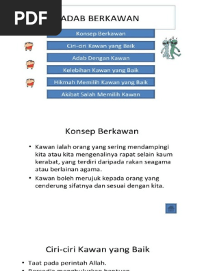 Adab Dengan Rakan Pdf