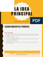 La Idea Principal