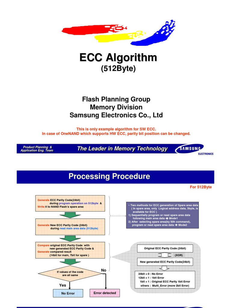 Ecc Algorithm For Web 512b | PDF | Error Detection And Correction ...