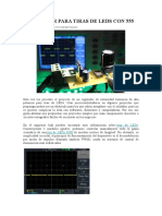 Regulador para Tiras de Leds Con 555