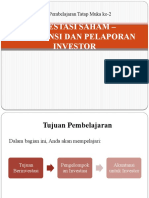 INVESTASI SAHAM SEBAGAI ALTERNATIF