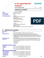 epoc Care-Fill Capillary Tube Hoja de Datos de Seguridad