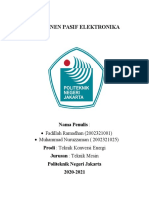 Komponen Pasif Elektronika 2