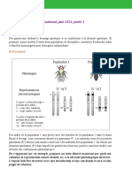 Bac - Sujets de SVT, Term S