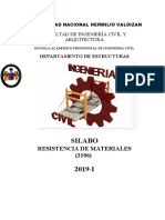 silabo de resistencia de materiales 2019-I.doc