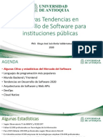 Nuevas Tendencias en Desarrollo de Software para Instituciones