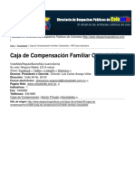 Directorio de Despachos Públicos de Colombia - Caja de Compensación Familiar Colsubsidio - 2011-10-14