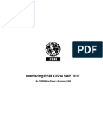 Interfacing ESRI GIS To SAP R/3: An ESRI White Paper - Summer 1999