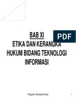 Bab-11 Etika Dan Kerangka Hukum TI PDF
