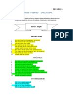 Activity "Future" - English 3ºa: Futuro Simple