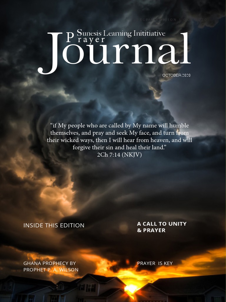 Sunesis Prayer Journal: Ghana and China | PDF | Repentance | Prayer