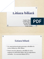 Litiaza Biliară PDF