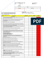 DELTA ESI Design For Reliability Score Card