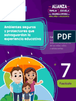 Ambientes seguros y protectores para la educación