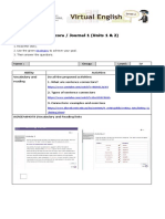 Bitácora / Journal 1 (Units 1 & 2) : Instructions