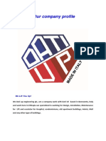 Company Profile of Dati Up Engineering PLC