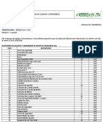 Inventario de Ingreso GECELCA