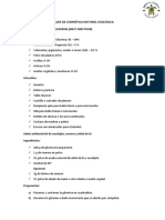 Fórmulas y Listas de Proveedores Taller On Line VSP PDF