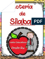 Loteria de Silabas PDF