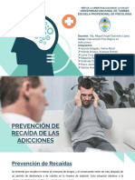 Prevencion de La Recaida en Adicciones