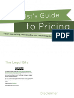 An Artists Guide to Pricing - March 2011