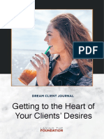 Getting To The Heart of Your Clients' Desires: Dream Client Journal