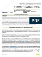 Consentimiento Coex Telemedicina Interactiva PDF