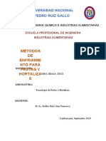 Métodos de Enfriamiento para Frutas y Hortalizas